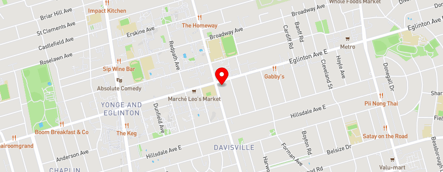 245-eglinton-avenue-east map