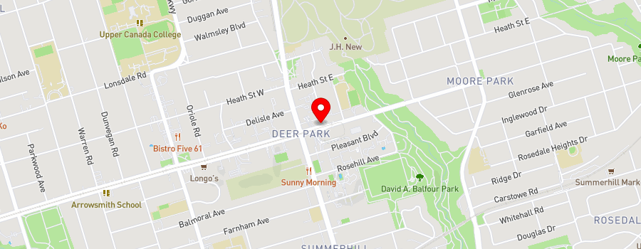 26-st-clair-avenue-east map