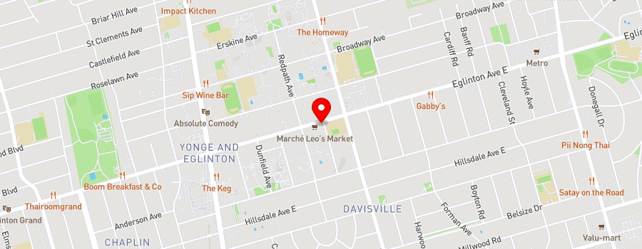 191-eglinton-avenue-east map
