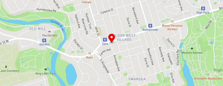 2397-bloor-st-west map