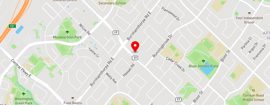 3635-cawthra-road map