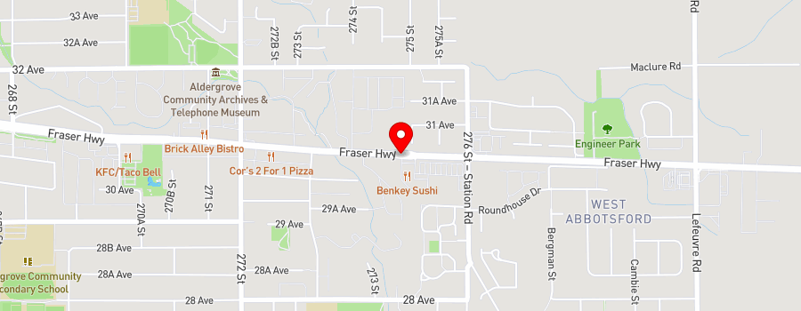 27508-fraser-hwy map