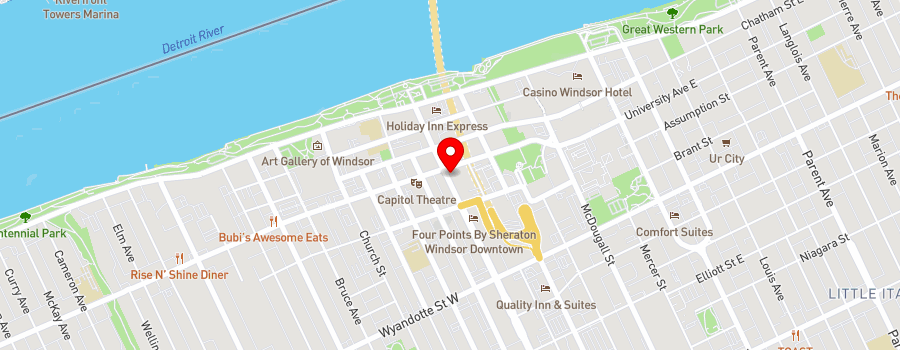 300-ouellette-av map