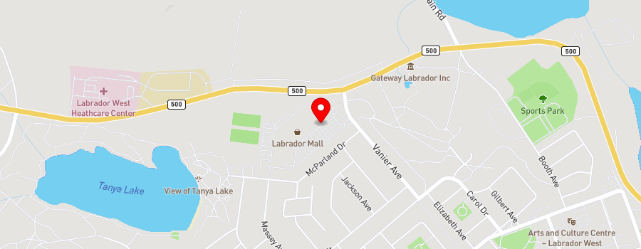 500-vanier-avenue map