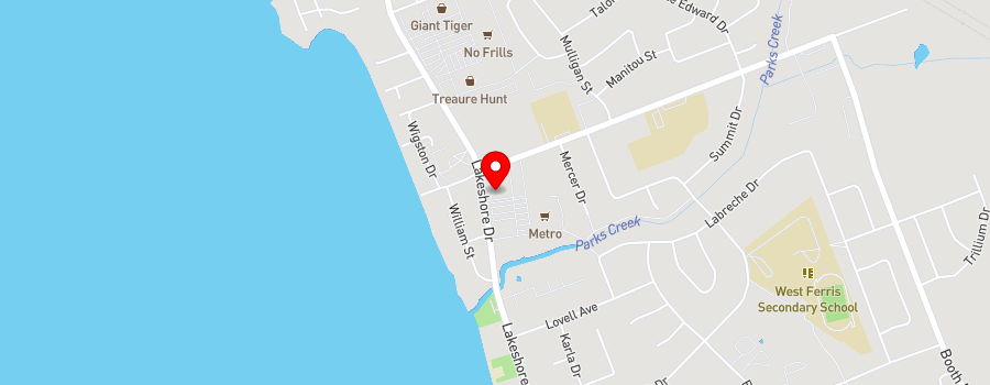 390-lakeshore-drive map