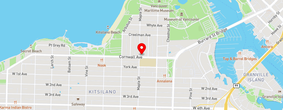 1997-cornwall-ave map