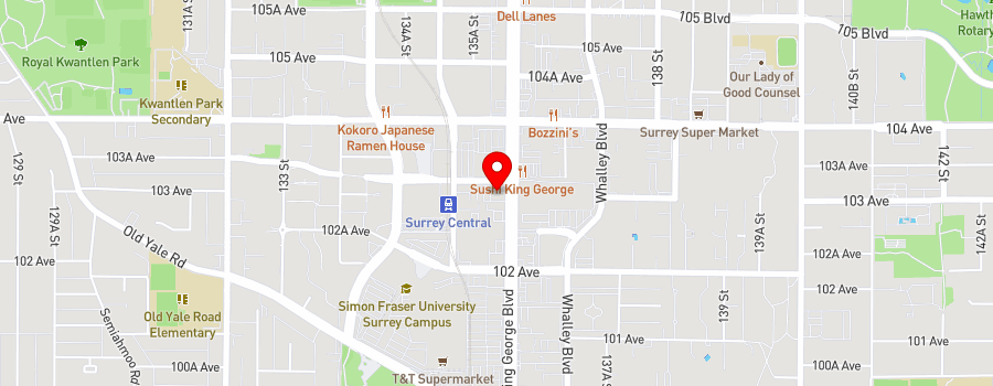 10293-king-george-hwy map