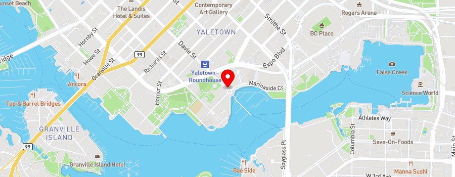 120-davie-street map